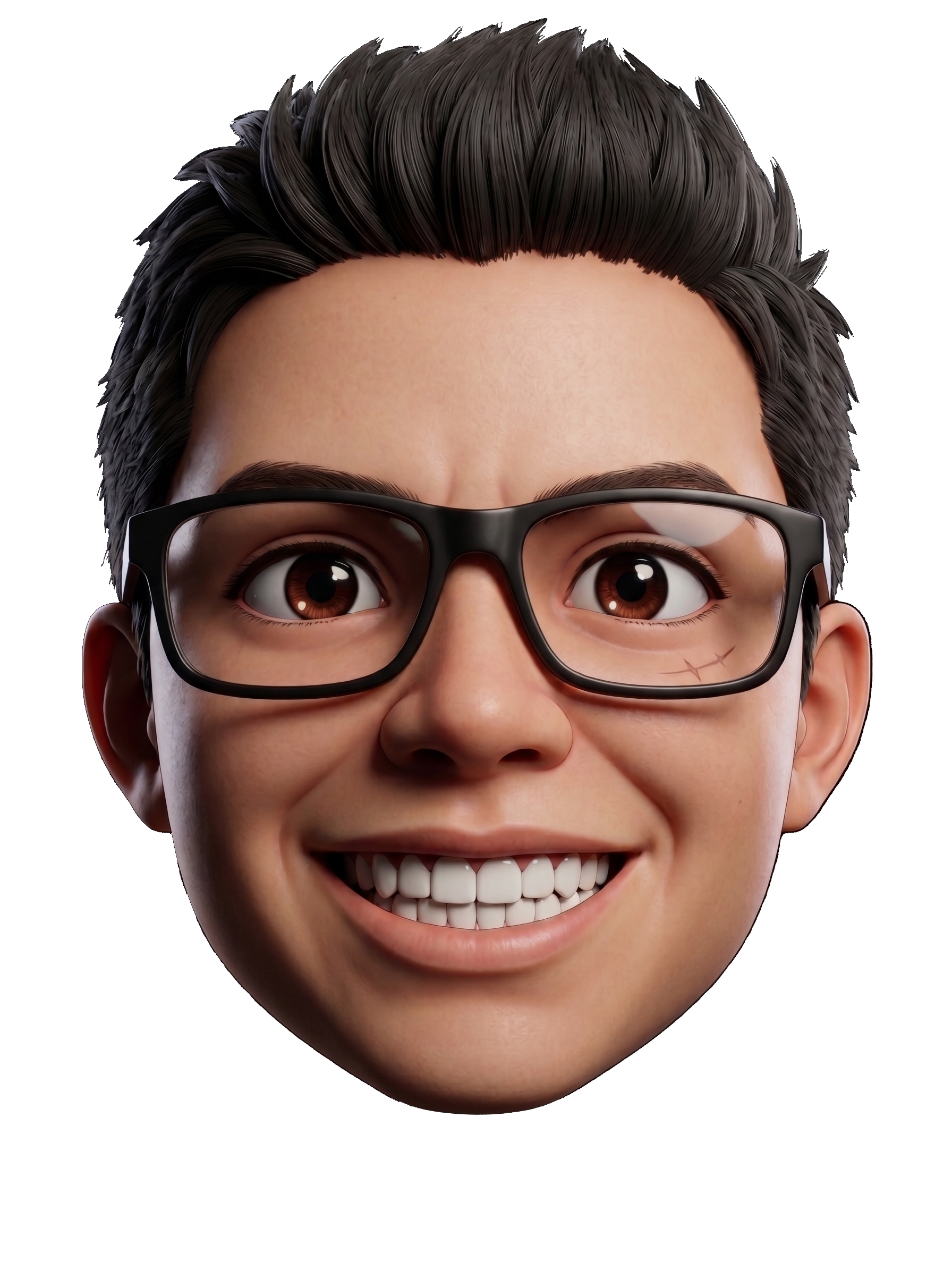 Rostro Anime 3D